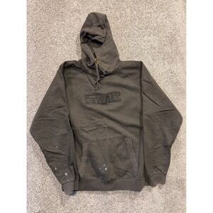 DEWALT Hoodie Mens XXL Gray Weatherford DXWW60006 Pullover Workwear Logo Pocket*